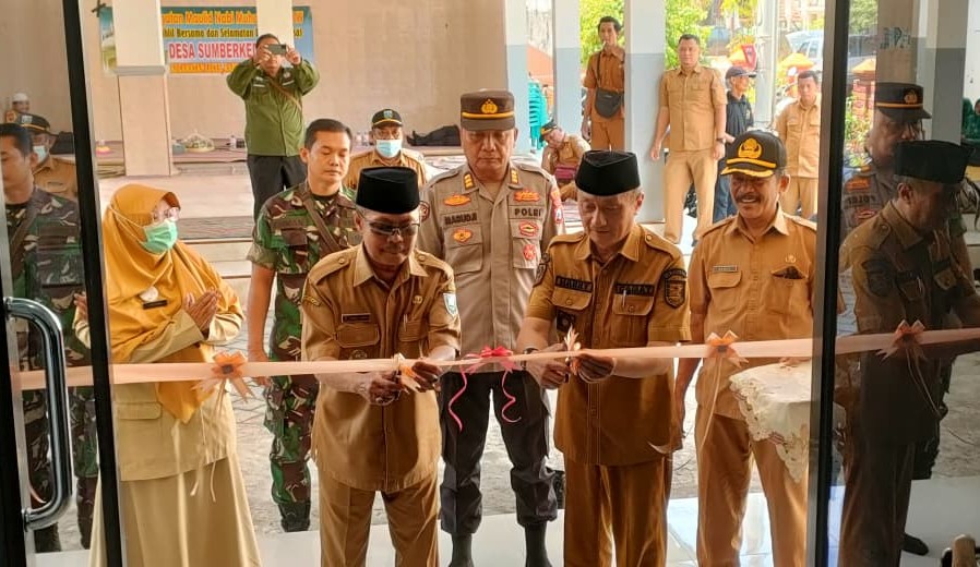 Peresmian Kantor Baru Desa Sumberkedawung Berlangsung Meriah